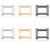 6Pcs 3 Colors Alloy Screw Shackle FIND-BM0001-63-7