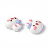 Opaque Resin Cabochons CRES-P023-02D-3