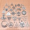 30Pcs Tibetan Style Alloy Pendants PW-WGCBDA4-01-2