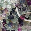 Natural Green Fluorite Chip Beads X-G-M364-06-3