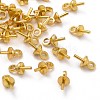 Brass Cup Peg Bails Pendants KK-Z018-01A-G-3