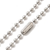 Tarnish Resistant Stainless Steel Necklace Making IFIN-R114-2.5mm-1