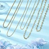 5Pcs 5 Styles 304 Stainless Steel Chain Necklaces Sets NJEW-JN05022-2