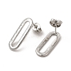 Non-Tarnish 304 Stainless Steel Stud Earrings for Women EJEW-I281-23P-2