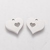 Non-Tarnish 304 Stainless Steel Charms STAS-Q201-T070-2