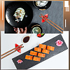 Paper Crane Ceramic Chopstick Stands DJEW-WH0058-12C-4