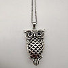 Owl Pendant Necklace for Women Men NU5581-2-1