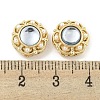 Hollow Brass Beads KK-Q820-36G-3