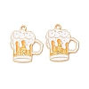 Alloy Enamel Pendants AL-CBA1DE9-01G-1