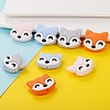 12Pcs 4 Colors Cartoon Fox Silicone Beads JX704A-5