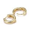 Brass Hoop Earrings EJEW-K083-33G-2