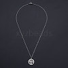 Non-Tarnish 201 Stainless Steel Pendant Necklaces NJEW-S105-JN538-45-1-2