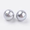 Shell Pearl Half Drilled Beads X-BSHE-G016-10mm-04-2