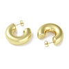 Ion Plating(IP) 304 Stainless Steel Stud Earrings for Women STAS-I304-22A-G-2