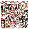 Christmas Cat PVC Waterproof Stickers PW-WG33E9A-01-1