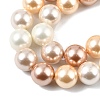 Round Shell Pearl Beads Strands BSHE-XCP0001-20-3