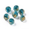 Handmade Gold Foil Glass Beads X-LAMP-C004-03C-3