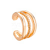 Brass Cuff Earrings for Women WG29A67-11-1