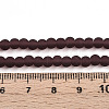 Transparent Glass Beads Strands GLAA-T032-T4mm-MD19-3