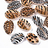 Printed Natural Cowrie Shell Beads SHEL-S266-18-1