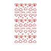 Valentine's Day 5D Love Nail Art Sticker Decals MRMJ-R109-Z-D4363-01-2