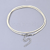 Waxed Cotton Cord Necklace Making LS-MAK-S032-1.5mm-B19-3
