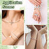 3Pcs 3 Styles 304 Stainless Steel Spring Gate Rings STAS-ME0003-74-5