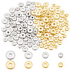   160Pcs 8 Styles Brass Spacer Beads KK-PH0006-73-1