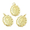 Brass Pendants KK-Z028-12G-1