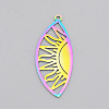 201 Stainless Steel Pendants STAS-S105-LA511-1