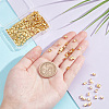  240Pcs Electroplated Glass Seed Beads SEED-NB0002-06C-3