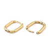 PVD Vacuum Plating 303 Stainless Steel Oval Hinged Hoop Earrings with 316 Stainless Steel Pins for Women EJEW-F285-31A-G-2