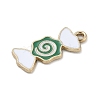 Christmas Theme Alloy Enamel Pendants ENAM-K074-02B-02-2