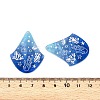 Printed Acrylic Pendants OACR-T028-02D-3