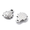 Anti-Tarnish 304 Stainless Steel Charms STAS-R130-15P-2