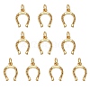 10Pcs Brass Pendants ZIRC-SZ0004-37-1