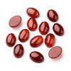 Grade A Natural Red Agate Oval Cabochons X-G-L394-10A-18x13mm-1