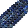 Dyed Natural Lapis Lazuli Beads Strands G-M403-A30-02-1