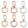 6Pcs 3 Colors Alloy Swivel Clasps FIND-TADJ0001-15-1