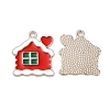 Christmas Alloy Enamel Pendants ENAM-D050-13C-02P-1