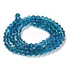 Transparent Electroplate Glass Beads Strands LS-EGLA-A039-T4mm-L01-2