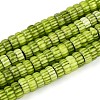 Handmade Millefiori Glass Beads Strands LAMP-T021-27B-07-1