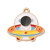 Alloy with Enamel Pendants AL-CBA9CD2-01D-1
