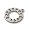Non-Tarnish 304 Stainless Steel Charms LS-STAS-O005-10P-2
