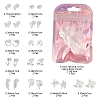 2 Pairs Alloy Stud Earrings for Women EJEW-FS0001-27E-6