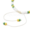 9Pcs Fruit Theme Alloy Enamel Charm Bracelets BJEW-MZ00206-03-4