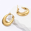 Stainless Steel Huggie Hoop Earrings for Women PG8041-2