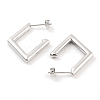 304 Stainless Steel Stud Earrings for Women EJEW-K283-11P-2