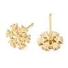 Snowflake Alloy Stud Earrings for Women PALLOY-Q447-23LG-2