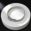 Fashionable Unisex 304 Stainless Steel Watch Band Wristband Bracelets BJEW-U017-03P-1